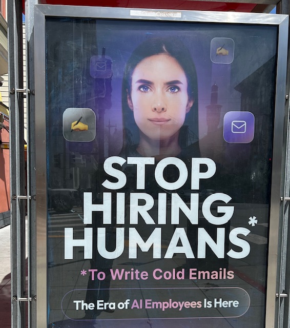 Stop Hiring Humans*
*To Write Cold Emails
The Era of AI Employees Is Here